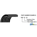 A & I Products Micro-Rib V-Belt (40.5") 18" x4" x0.5" A-405K4